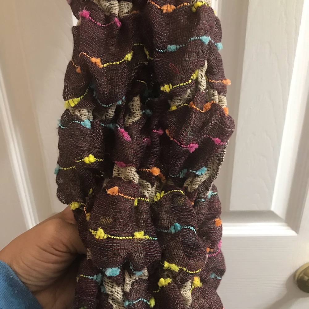 Brown scarf